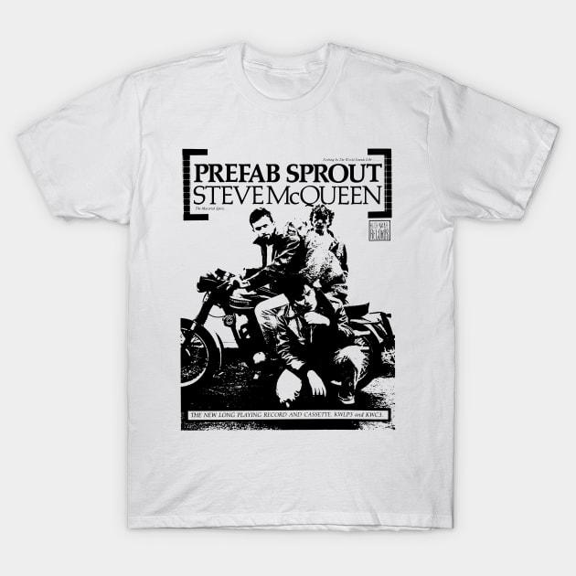 Prefab Sprout - Steve McQueen T-Shirt by Okay Designs